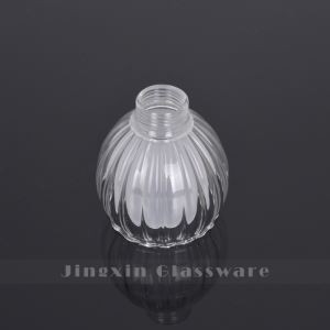 Przezroczysty dwuścienny klosz ze szkła borolicianowego